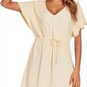 swim cover-up shirt dress style